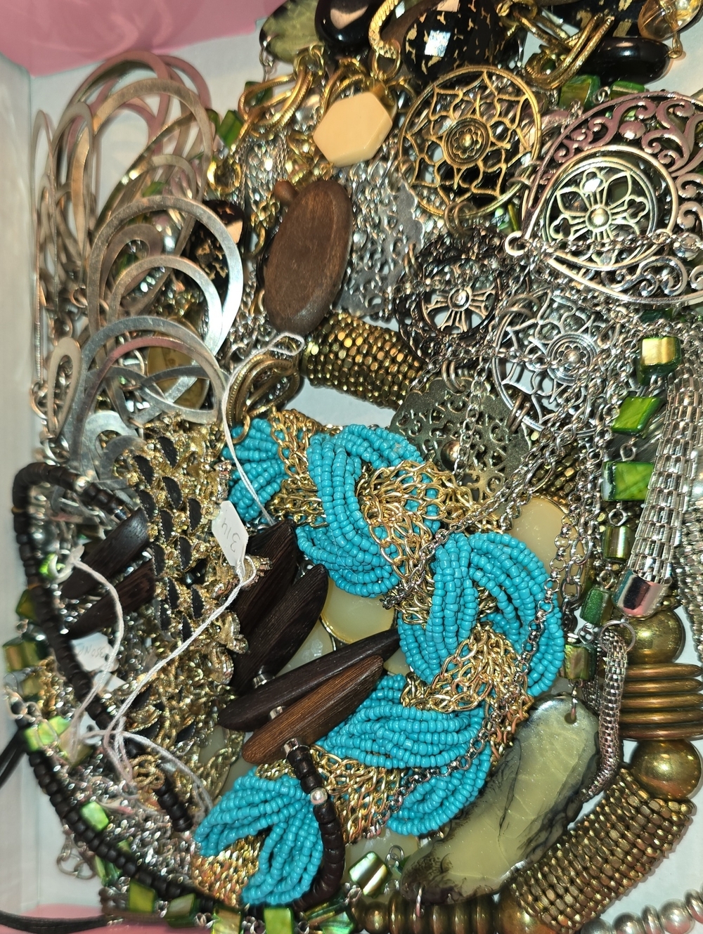 4.74lbs Jewelry Lot Dig Jar Mystery